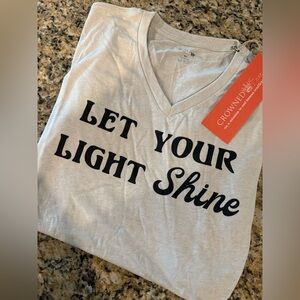 👑CROWNED Free “Light Shine” Tee